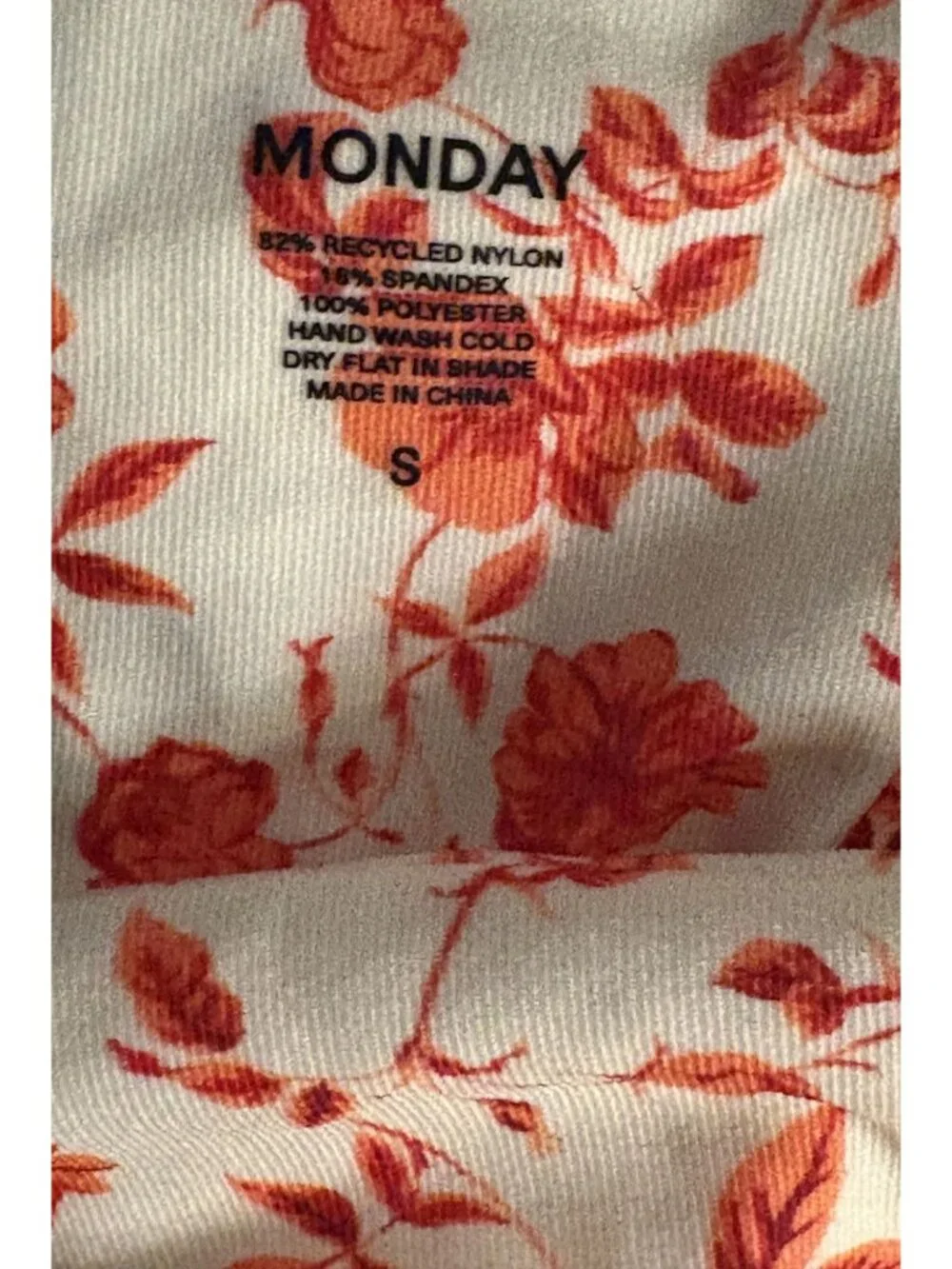 MONDAY Swimwear Barbados Bikini Bottoms in Sunrise Floral